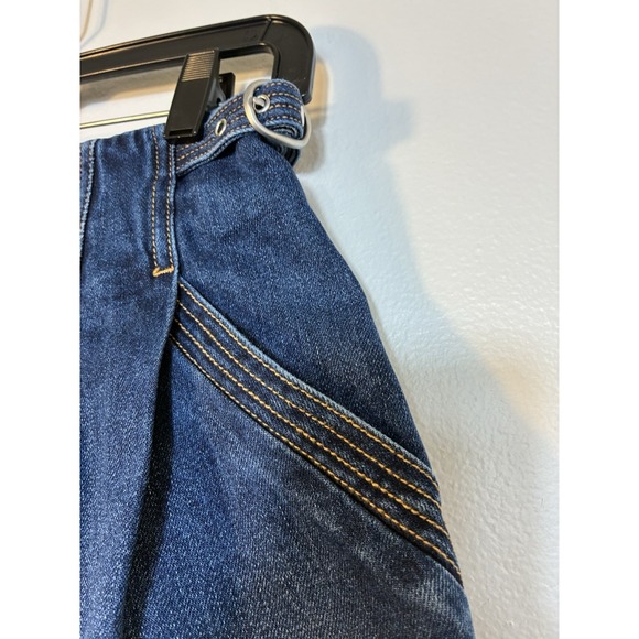 Veronica Beard Jaffe High Rise Denim Shorts Sz 26 Mid Wash‎ Pockets designer - Picture 3 of 10